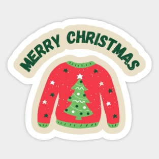 Merry Christmas Sticker